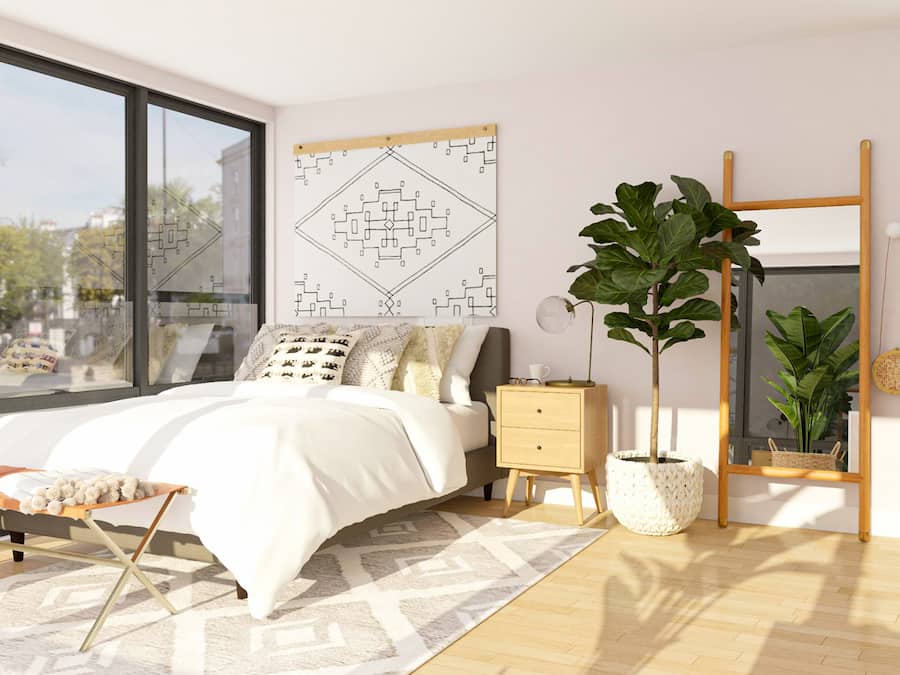 do-decor-phong-ngu-cay-xanh